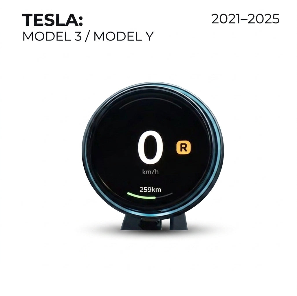 Zegary Koło OLED Tesla Model 3 & Y